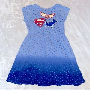 Kids size S 6/6x superhero dress
